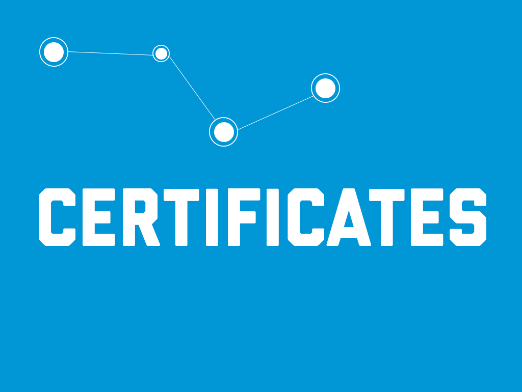 Certificate Programs